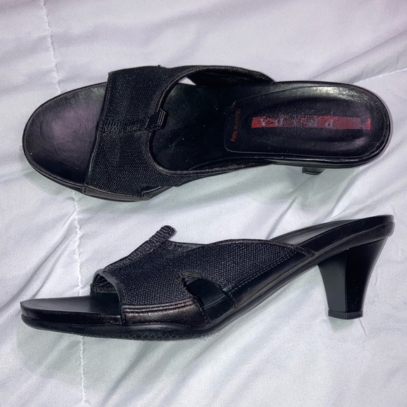 Prada Sandals With Small Heel Size 36.5 - Picture 1 of 9